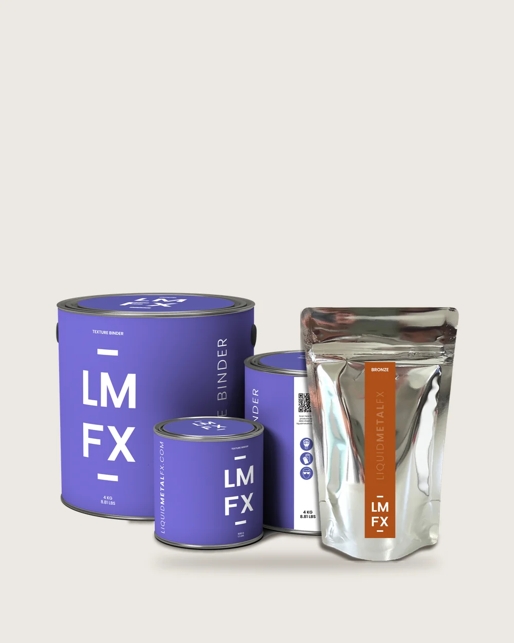 Liquid Metal FX Bronze Texture Kit