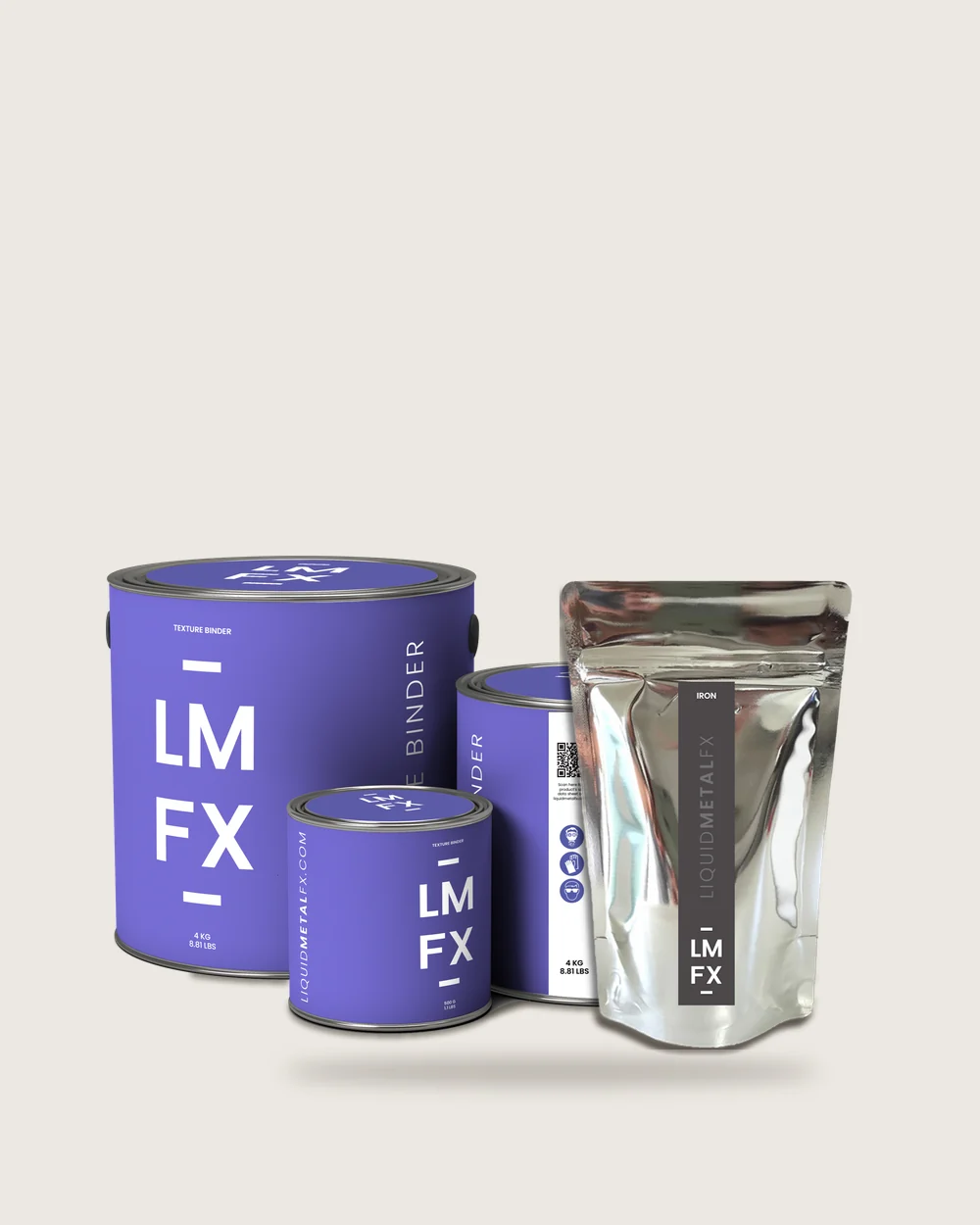 Liquid Metal FX Iron Texture Kit