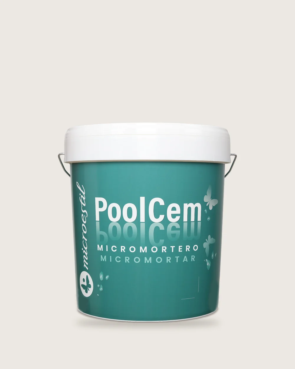 Poolcem microcement 20kg tub for pools and wet areas